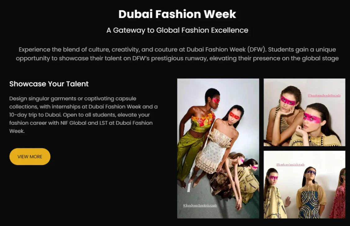 Dubai fashion week